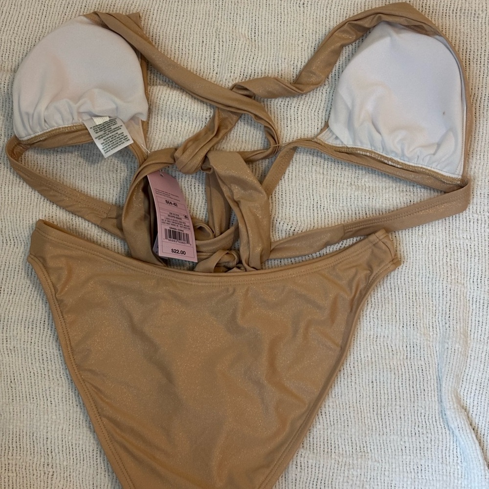 Tan Bikini Set - Picture 7 of 11